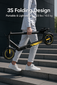 Lumo City – Commuter Foldable Electric Scooter (500W, 25-mile range)
