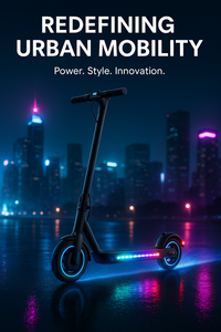 Lumo Max – Long-Range Electric Scooter for Adults (600W, 30-mile range)