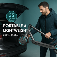 Lumo Eco – Lightweight Foldable Electric Scooter (350W, 18-mile range)